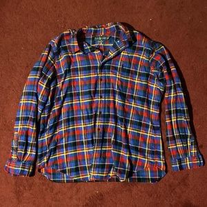 Blue XXL Ralph Lauren Flannel